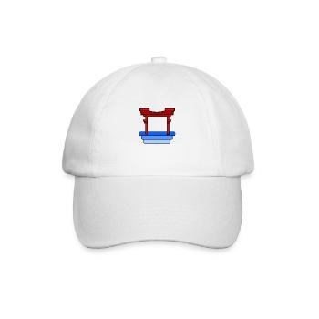 Come to Asia - Baseballkappe - Weiß/Weiß - Vorne