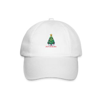 Christmas Tree - Baseballkappe - Weiß/Weiß - Vorne