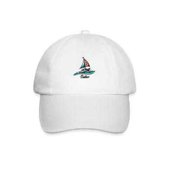 Boot Segeln - Baseballkappe - Weiß/Weiß - Vorne