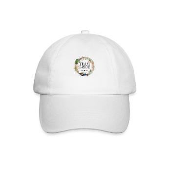 Team Trense Kranz Boho Blumen - Baseballkappe - Weiß/Weiß - Vorne