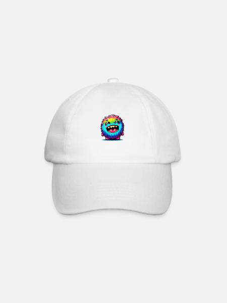Kleines süsses Monster - Baseballkappe - Weiß/Weiß