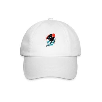 Cosmic Surf - Baseballkappe - Weiß/Weiß - Vorne