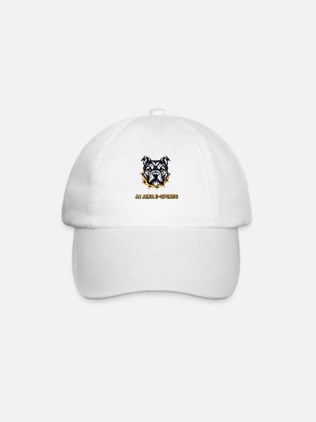 A1 ALPHA - Baseballkappe - Weiß/Weiß