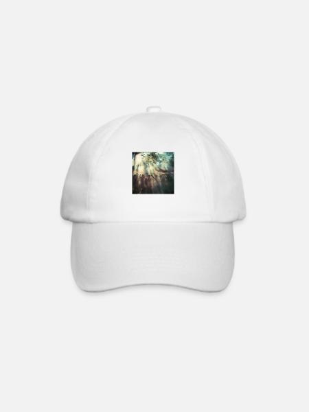 Rave - Baseballkappe - Weiß/Weiß