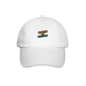 Protect Your Peace – Mindful Style - Baseballkappe - Weiß/Weiß - Vorne