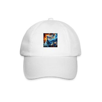 Göttliche Frau - Baseballkappe - Weiß/Weiß - Vorne
