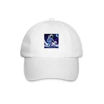 Moonwalk - Baseballkappe - Weiß/Weiß - Vorne