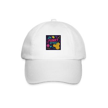 Funky Style – Memphis Madness - Baseballkappe - Weiß/Weiß - Vorne