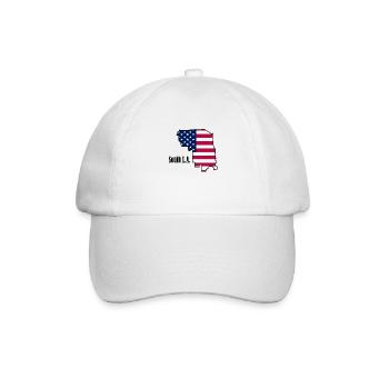 Süd-L.A. - Baseballkappe - Weiß/Weiß - Vorne