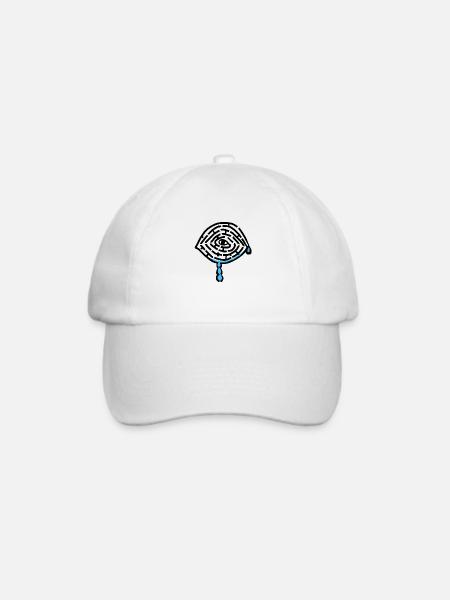 Eyetears Labyrinth - Baseballkappe - Weiß/Weiß