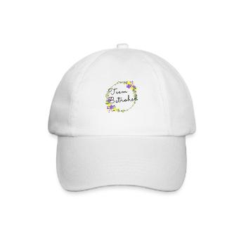 Team Betrothed Nonbinary /Nicht binär - Baseballkappe - Weiß/Weiß - Vorne