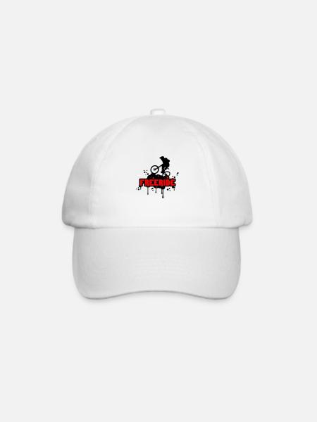 Freeride - Baseballkappe - Weiß/Weiß