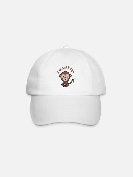 Kleinkind Schwanger Strampler Prinzessin Enkelkind - Baseballkappe - Weiß/Weiß