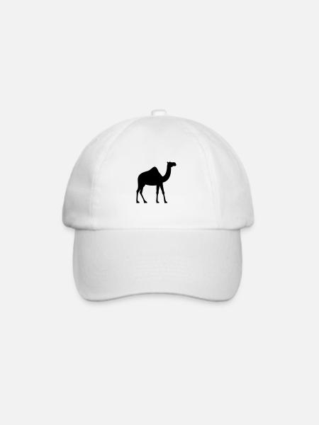 Kamel - Baseballkappe - Weiß/Weiß