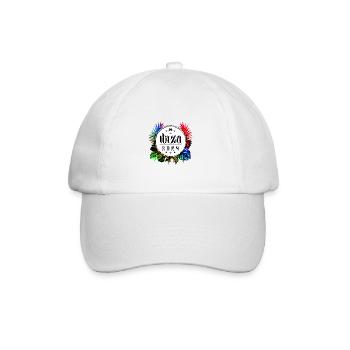 Ibiza 2024 Bunt - Baseballkappe - Weiß/Weiß - Vorne