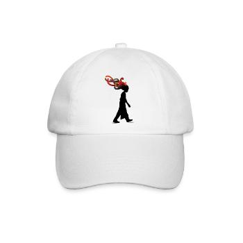Träumer - Baseballkappe - Weiß/Weiß - Vorne