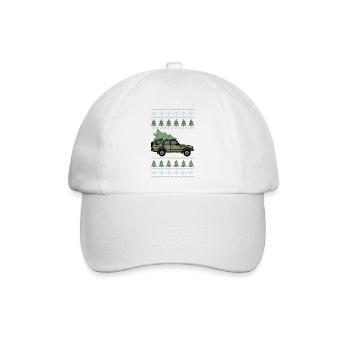 Discovery 2 Grüne Weihnachten - Baseballkappe - Weiß/Weiß - Vorne