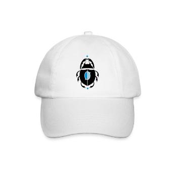Skarabaeus Glückskäfer - Baseballkappe - Weiß/Weiß - Vorne