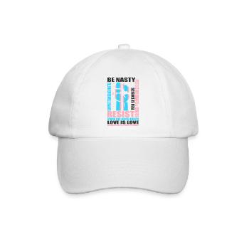 Stand for LGBTQ Rights Pride Month - Baseballkappe - Weiß/Weiß - Vorne