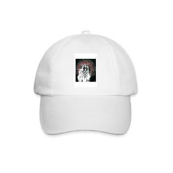 Drei Schwestern - Baseballkappe - Weiß/Weiß - Vorne