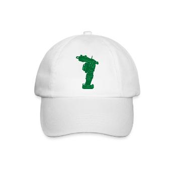 Fertigerwerkzeug Stampfer - Baseballkappe - Weiß/Weiß - Vorne