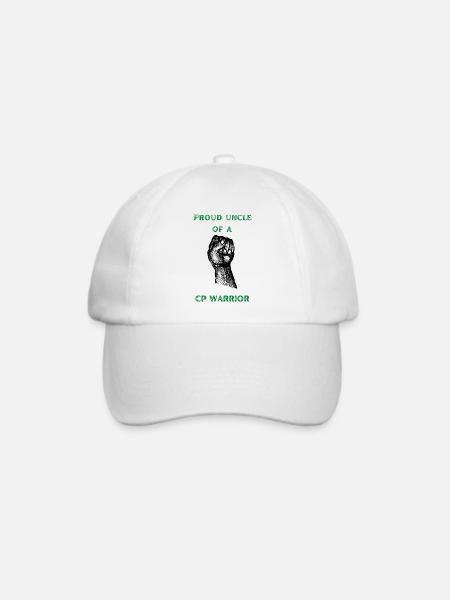 Stolzer Onkel - Baseballkappe - Weiß/Weiß