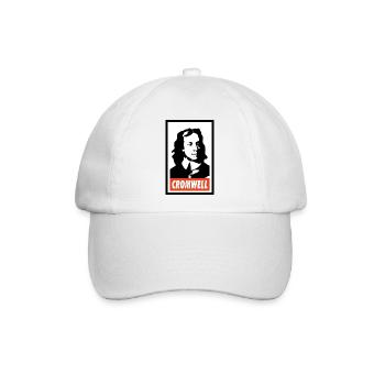 Oliver Cromwell - Baseballkappe - Weiß/Weiß - Vorne