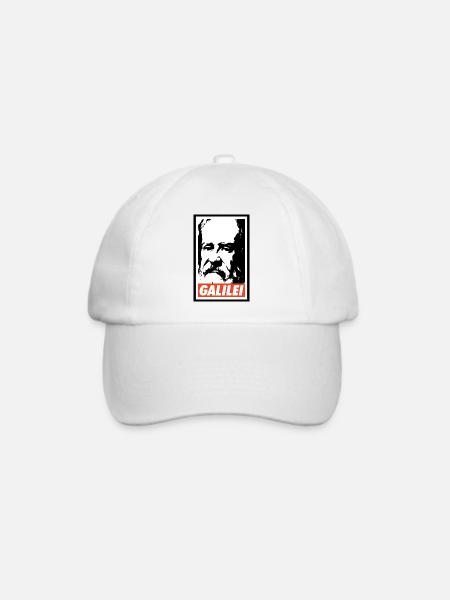 Galileo Galilei - Baseballkappe - Weiß/Weiß
