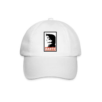 Dante - Baseballkappe - Weiß/Weiß - Vorne