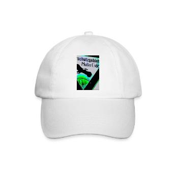 Rettet die Erde - Baseballkappe - Weiß/Weiß - Vorne