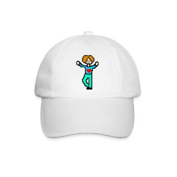 NFT Design - Baseballkappe - Weiß/Weiß - Vorne
