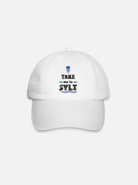 Sylt - Baseballkappe - Weiß/Weiß