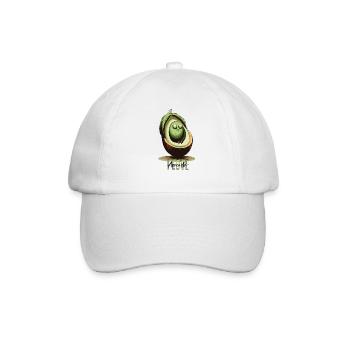 Avo - Baseballkappe - Weiß/Weiß - Vorne