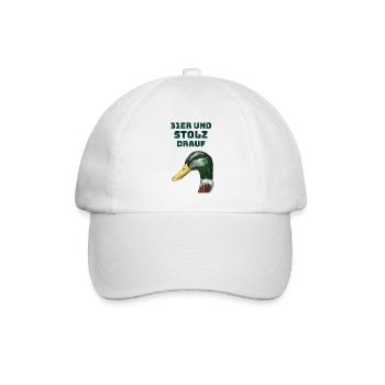 31er und stolz drauf - Baseballkappe - Weiß/Weiß - Vorne