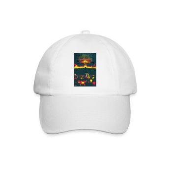 NUKE 3 von Yume Origins - Baseballkappe - Weiß/Weiß - Vorne