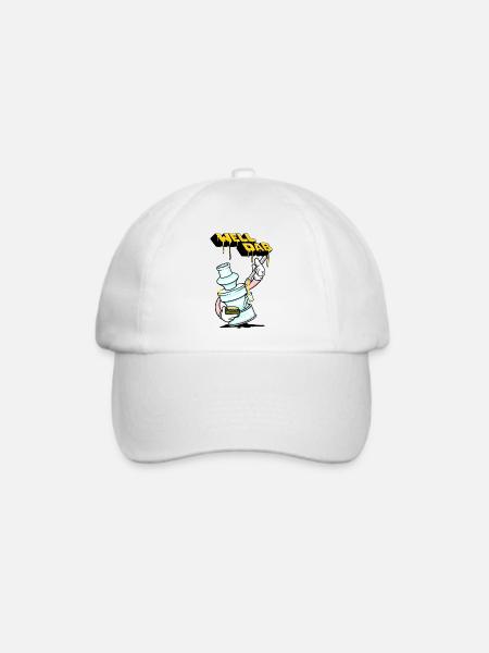 WELL DAB - Baseballkappe - Weiß/Weiß