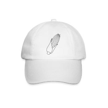 Mais - Baseballkappe - Weiß/Weiß - Vorne