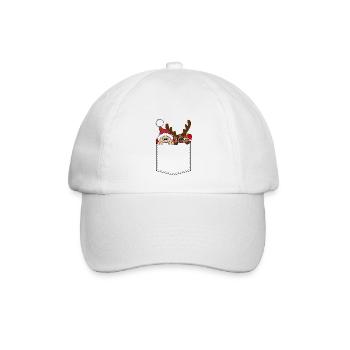 Nikolaus - Baseballkappe - Weiß/Weiß - Vorne