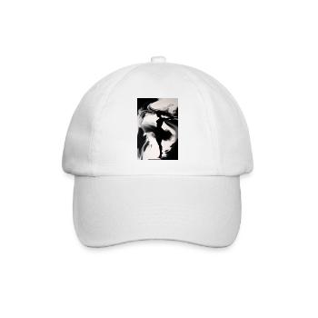 Tänzerin - Baseballkappe - Weiß/Weiß - Vorne