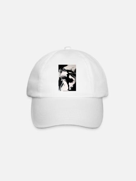 Tänzerin - Baseballkappe - Weiß/Weiß
