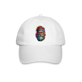 LGBTQ Santa Claus Liebe kennt keine Grenzen - Baseballkappe - Weiß/Weiß - Vorne