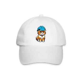 Leiter des Cat-Standorts - Baseballkappe - Weiß/Weiß - Vorne