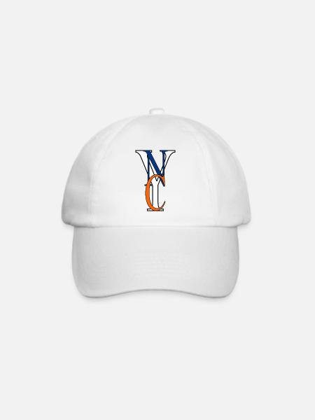 NYC Logo - Baseballkappe - Weiß/Weiß