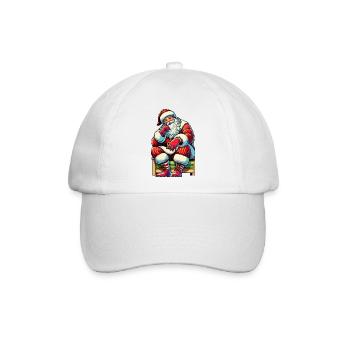 nikolaus - Baseballkappe - Weiß/Weiß - Vorne