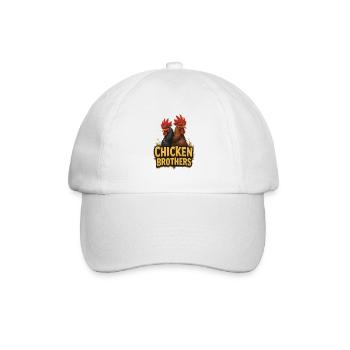 Chicken Brothers 342305 - Baseballkappe - Weiß/Weiß - Vorne