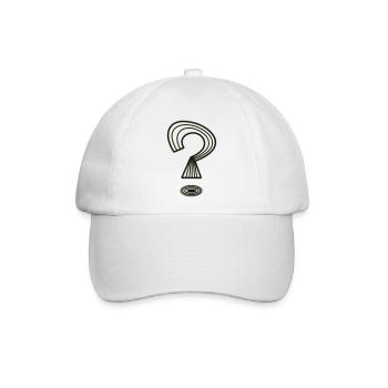 Fragezeichen von Cean - Baseballkappe - Weiß/Weiß - Vorne