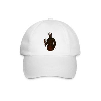 Devil Butcher Demon - Baseballkappe - Weiß/Weiß - Vorne