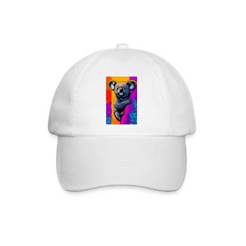 Koala - Baseballkappe - Weiß/Weiß - Vorne