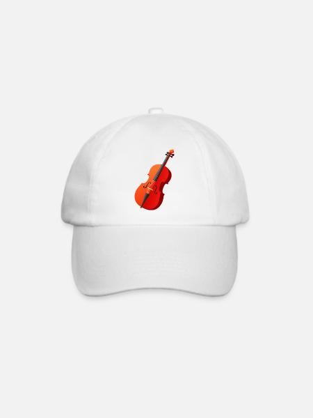 Cello - Baseballkappe - Weiß/Weiß