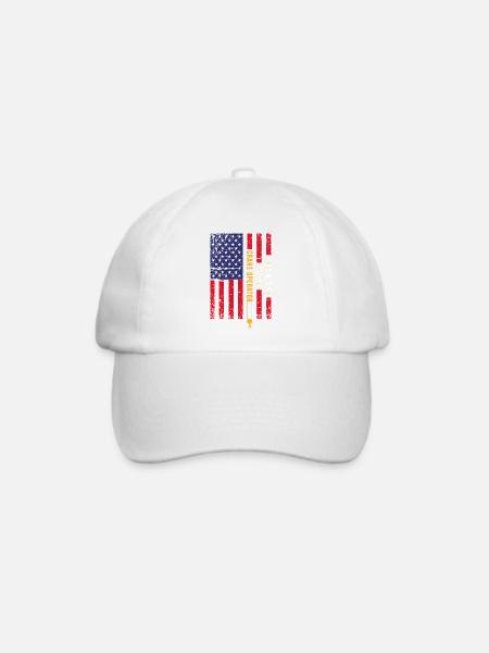 Kranführer Kran - Baseballkappe - Weiß/Weiß